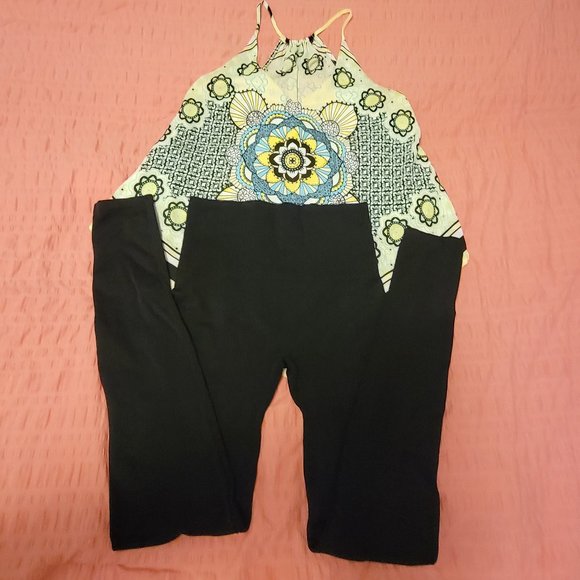 Warner's Blissful Benefits black no muffin top no seam shaping leggings. Sz: S/M - Picture 4 of 6